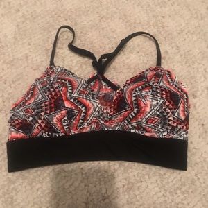 Pink multicolor bralette